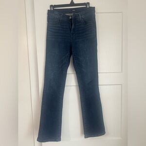 Express Dark Blue Flare Jeans